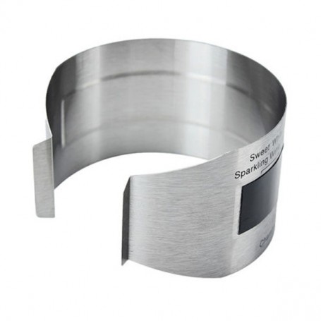 Thermomètre à vin bracelet design - La Carpe