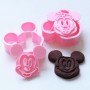 X2 Emporte-pièces Mickey Minnie Mouse