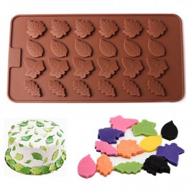 Moule 24 Feuilles Silicone