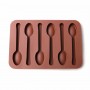 Moule Cuillères en Chocolat silicone