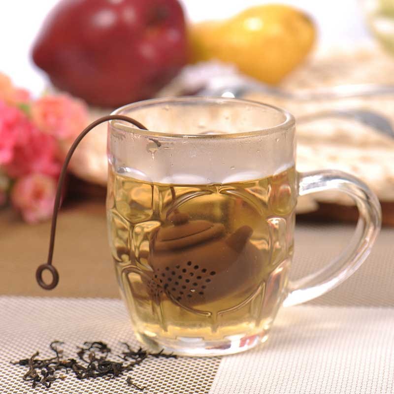 Infuseur à thé en forme de théière