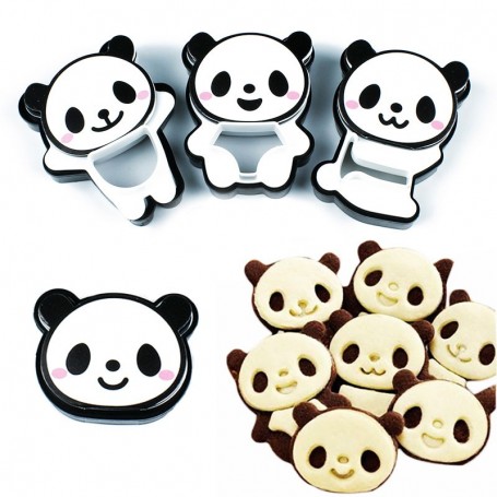 X4 Emporte-pièces Panda